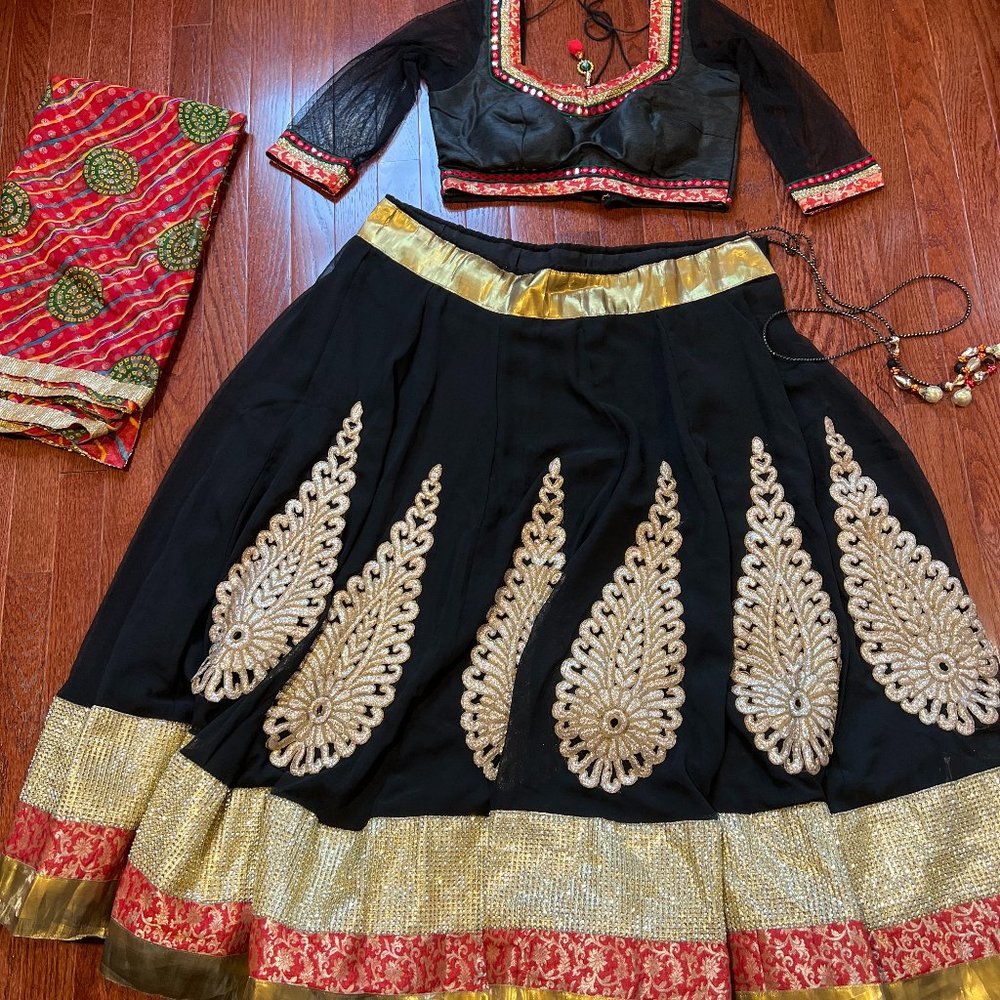 Brand new black lengha